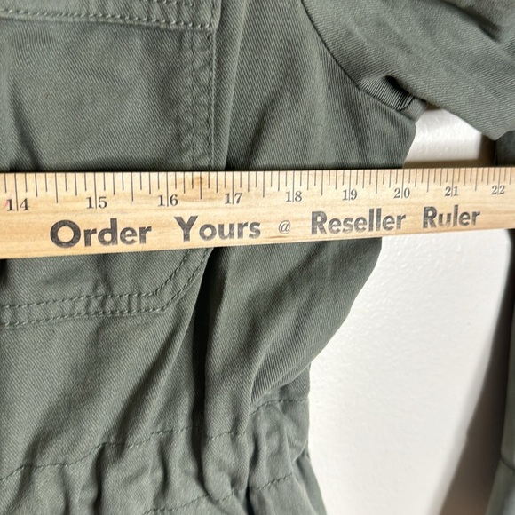 Gap green ladies utility jacket size medium cute gorpcore Y2K style - Picture 5 of 9